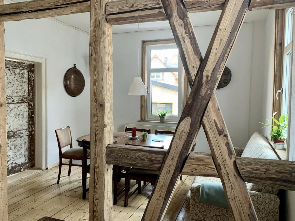 Familienferienhaus "Zur Alten Waescherei" Schmiedefeld am Rennsteig Exterior foto