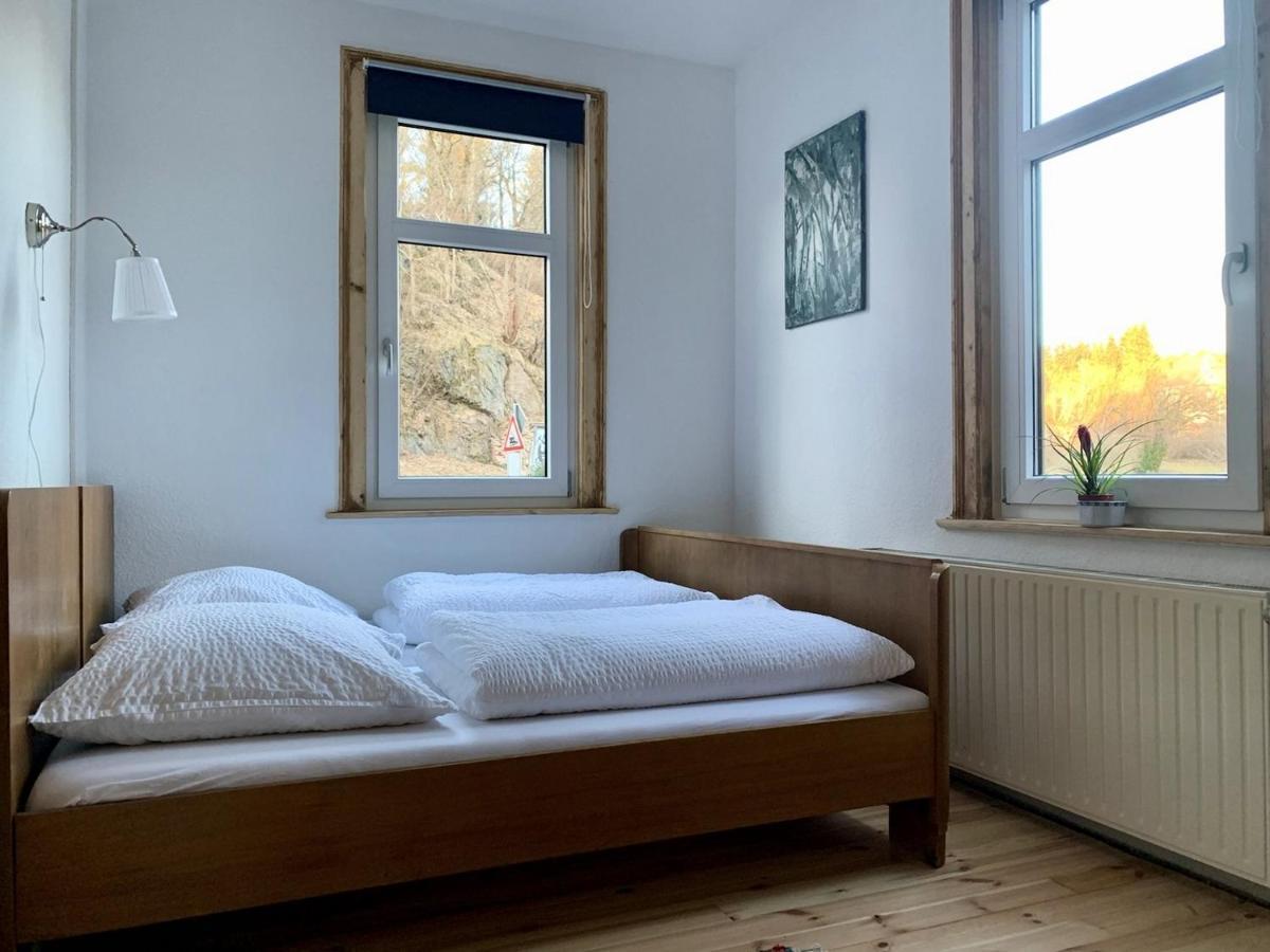 Familienferienhaus "Zur Alten Waescherei" Schmiedefeld am Rennsteig Exterior foto