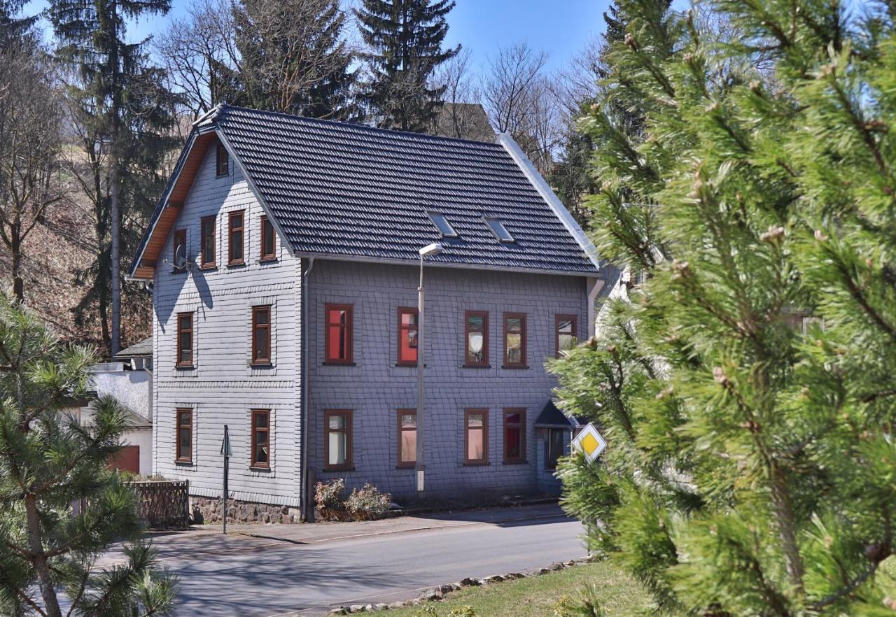 Familienferienhaus "Zur Alten Waescherei" Schmiedefeld am Rennsteig Exterior foto