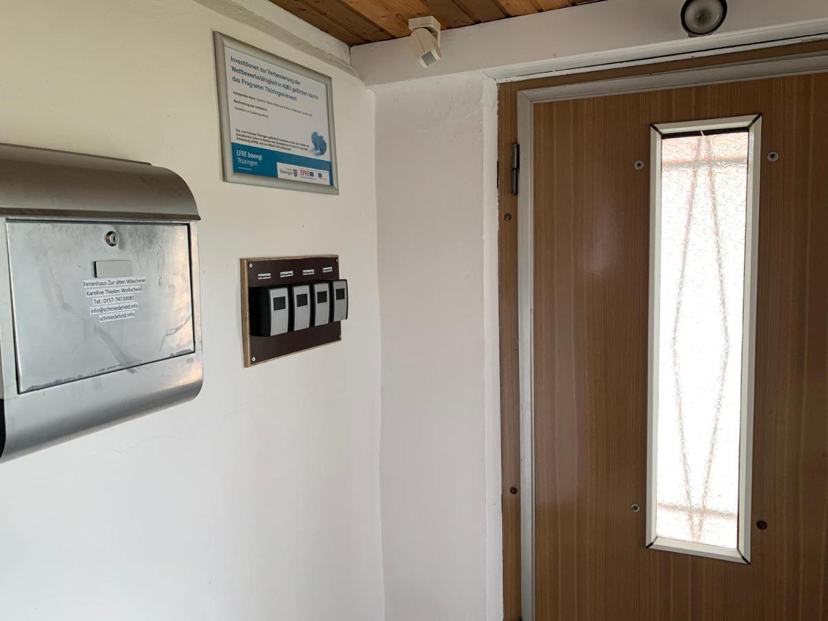 Familienferienhaus "Zur Alten Waescherei" Schmiedefeld am Rennsteig Exterior foto