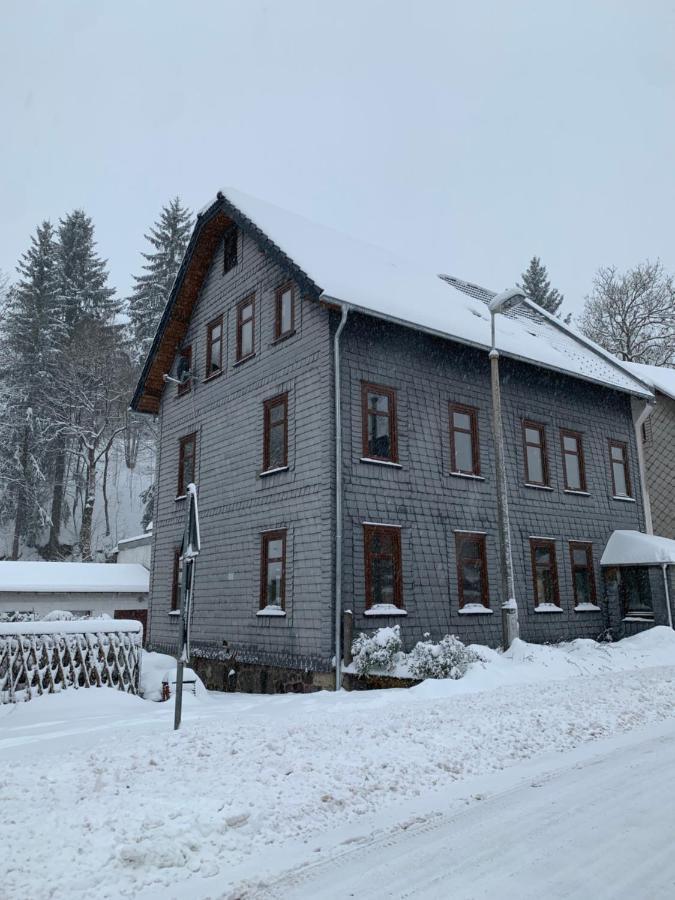 Familienferienhaus "Zur Alten Waescherei" Schmiedefeld am Rennsteig Exterior foto