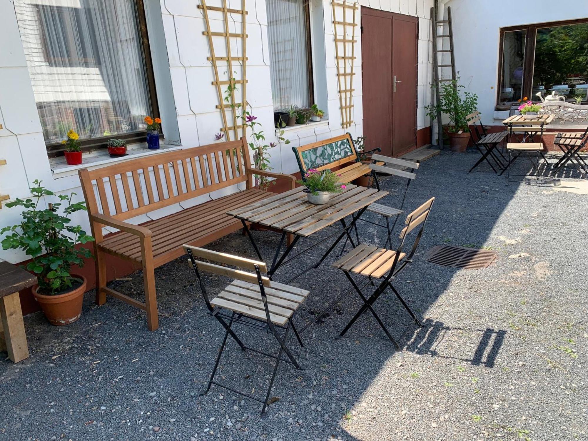 Familienferienhaus "Zur Alten Waescherei" Schmiedefeld am Rennsteig Exterior foto