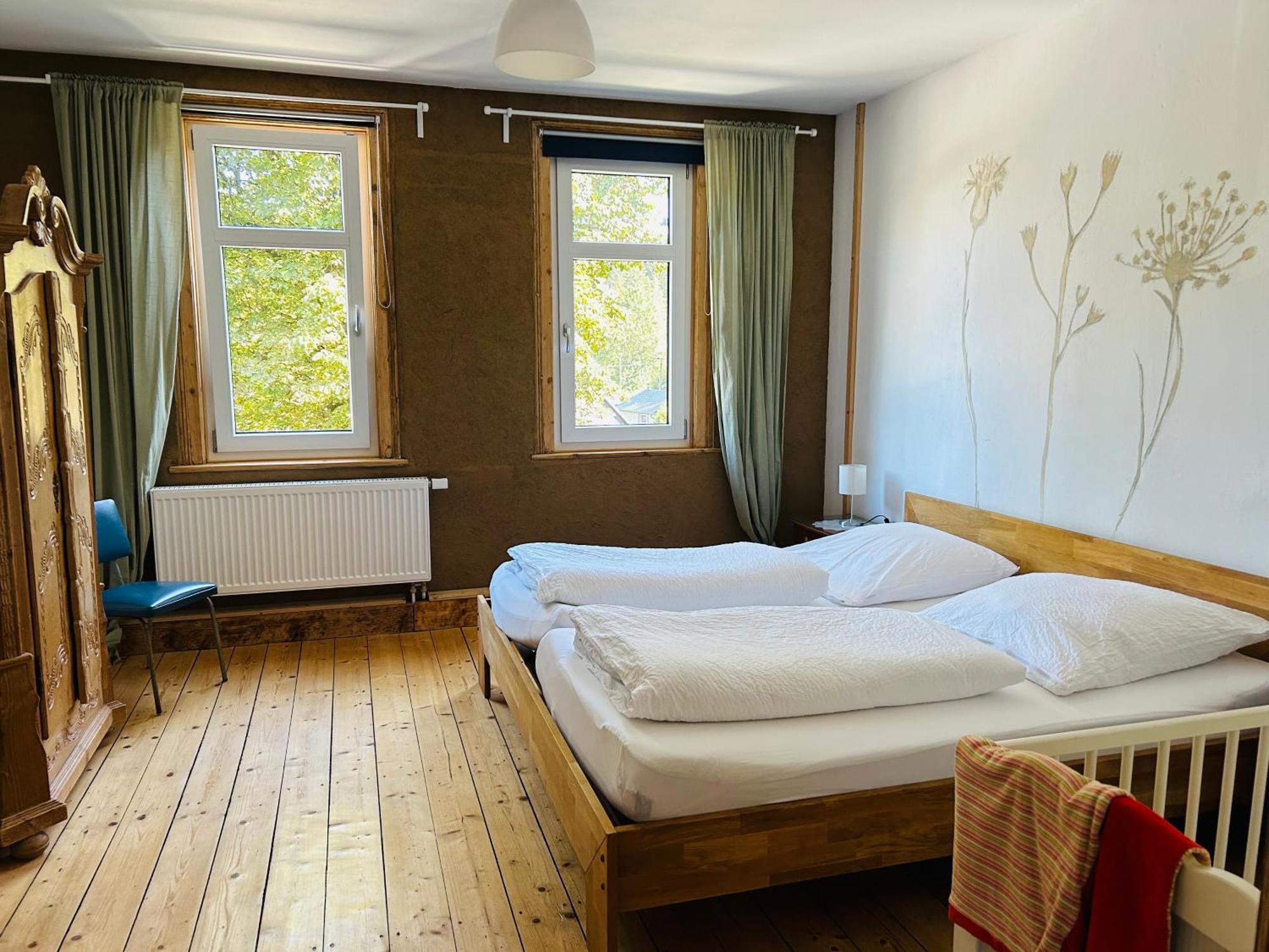 Familienferienhaus "Zur Alten Waescherei" Schmiedefeld am Rennsteig Exterior foto